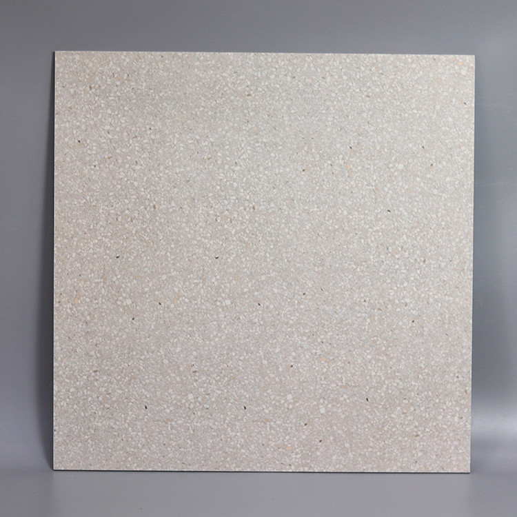 скида баков 60x60cm плитка Terrazzo фарфора белого серого небольшого анти- деревенская справляясь