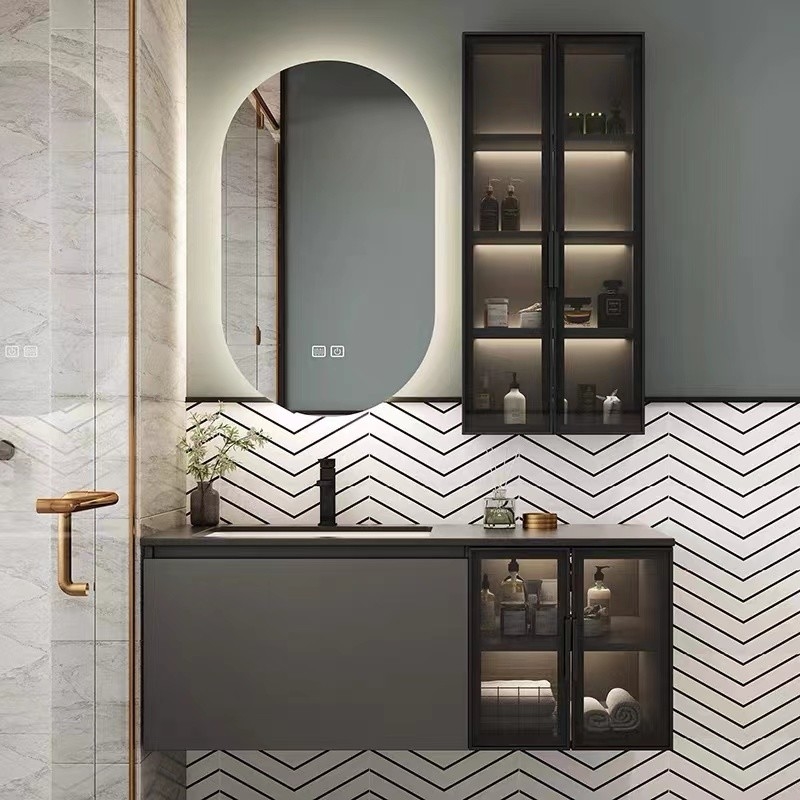Верхние блоки тщеты Bathroom Каррары изогнули белый неподдельный мраморный цвет