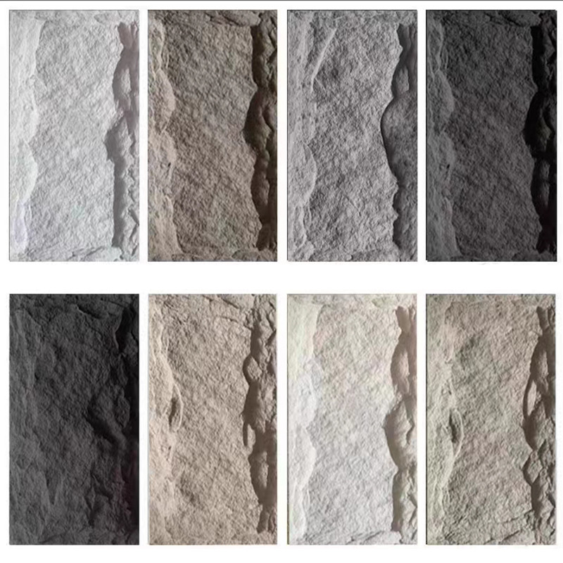 Плакирования стены 3D полиуретана культуры Faux PU панели искусственного крытого на открытом воздухе каменные
