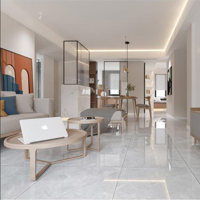 Плитки тела плиток пола 60*60 фарфора Foshan мраморные кислотоупорные полные