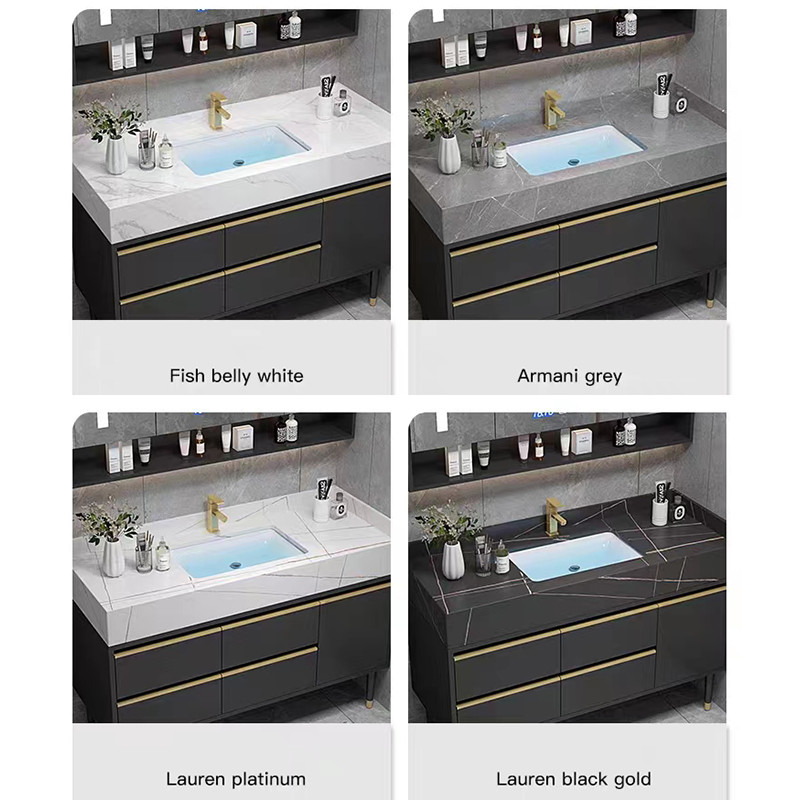 блоки тщеты Bathroom 60cm с раковиной и бортовой стеной шкафа повиснули водоустойчивый набор шкафа Bathroom